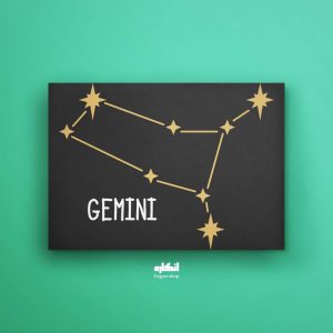 تابلو شاسی نماد ماه خرداد Gemini کد ENCZ122