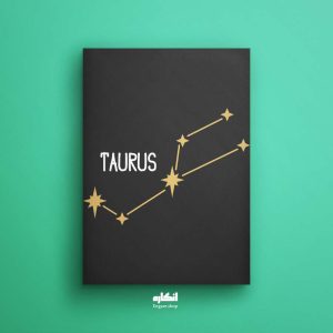 تابلو شاسی نماد ماه اردیبهشت Taurus کد ENCZ115