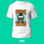 تیشرت طرح Shark Zone کد ENTG133