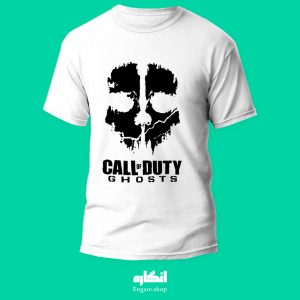 تیشرت طرح Call Of Duty Ghosts کد ENTB104