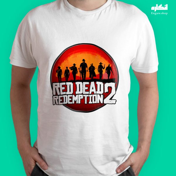 تیشرت طرح Red Dead Redemption 2 کد ENTB115 تصویر 2