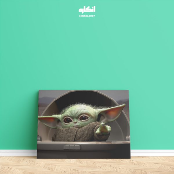 تابلو شاسی Baby Yoda کد ENCF148 فروشگاه انگاره تصویر گالری